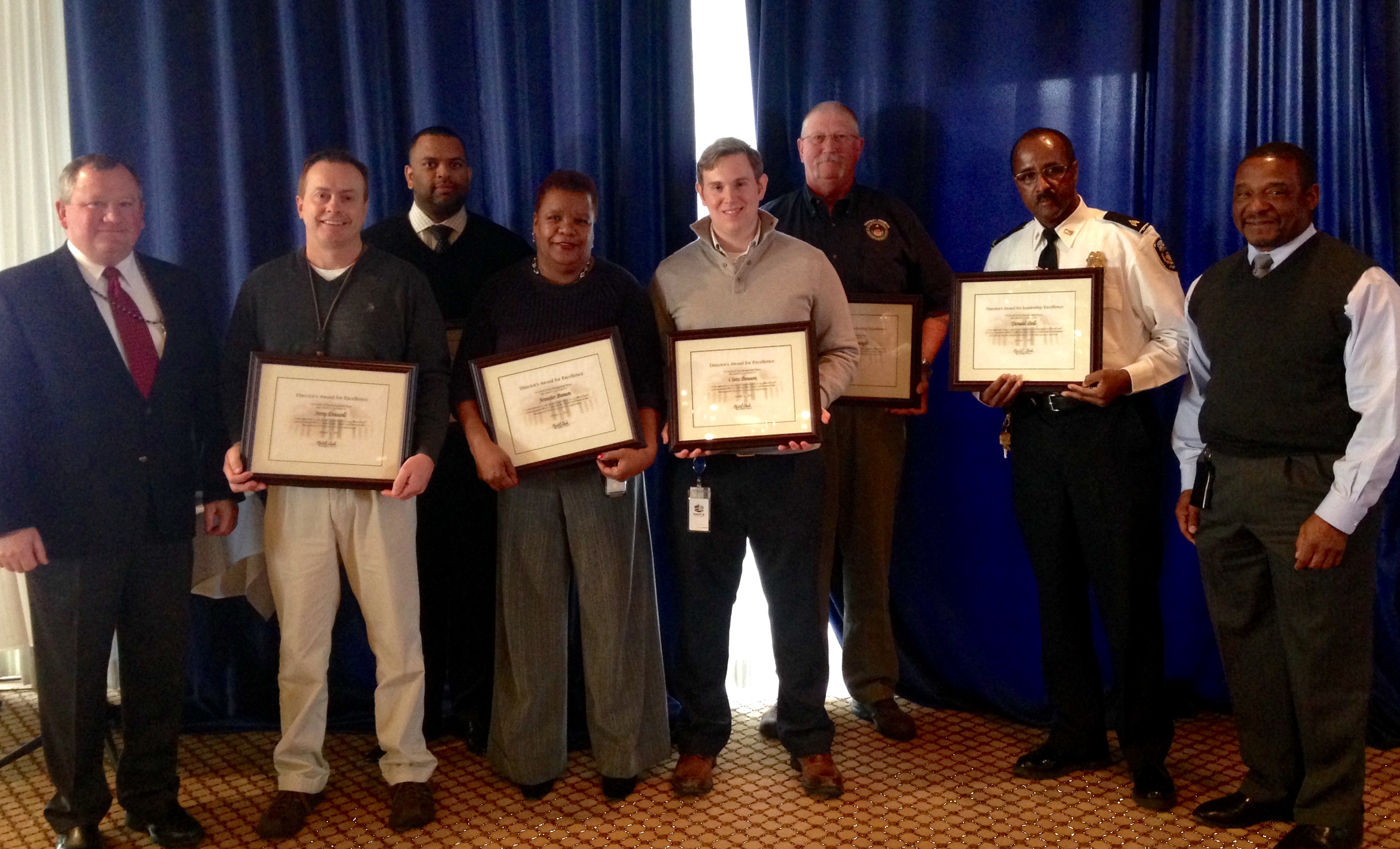 recipients of the 2014 MGT Director’s Award for Excellence